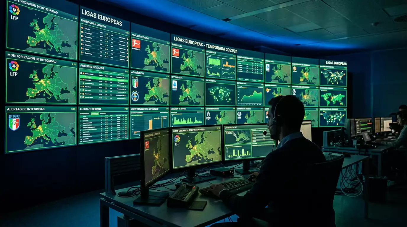 Sistema de monitoreo de integridad en partidos de la Bundesliga mediante tecnología de detección de anomalías